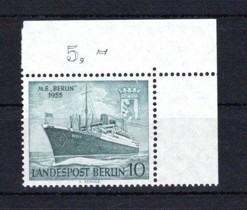 Berlin Eckrand or MiNr. 126 postfrisch ungefaltet
