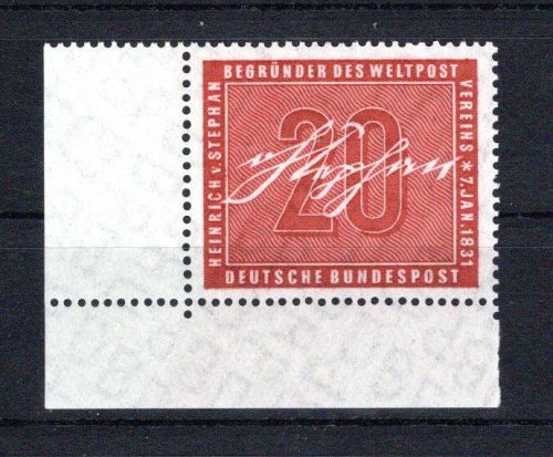 Bund Eckrand ul MiNr. 227 postfrisch ungefaltet