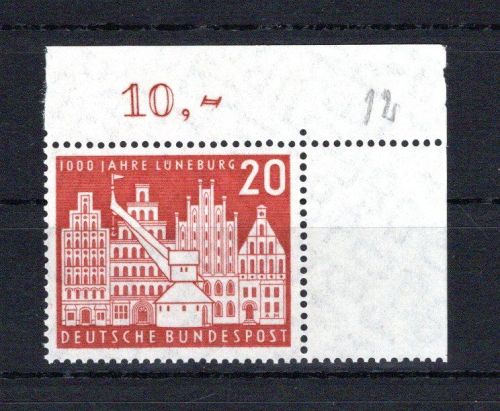 Bund Eckrand or MiNr. 230 postfrisch ungefaltet