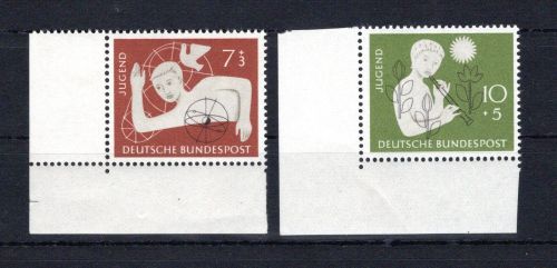 Bund Eckrand ul MiNr. 232-233 postfrisch ungefaltet