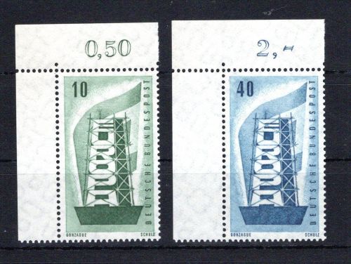 Bund Eckrand ol MiNr. 241-242 postfrisch ungefaltet