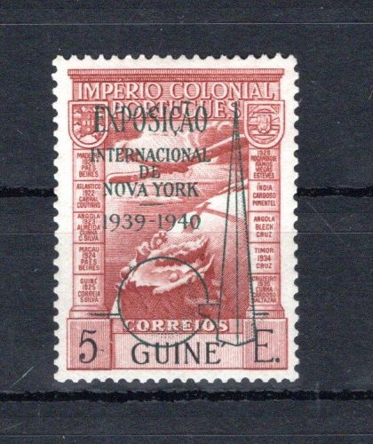 Port. Guinea MiNr. 250 postfrisch Weltausstellung grüner Aufdruck