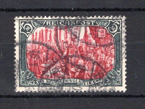 Deutsches Reich MiNr. 66 IV gestempelt geprüft Jaschke