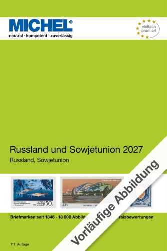 Michel Katalog Russland 2026/2027 (E 16) 6087-2 Neu