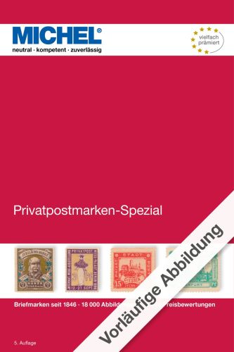 Michel Katalog Privatpostmarken-Spezial 2026/2027 - Band 1 6076 Neu