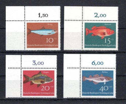 Bund Eckrand ol MiNr. 412-415 postfrisch ungefaltet