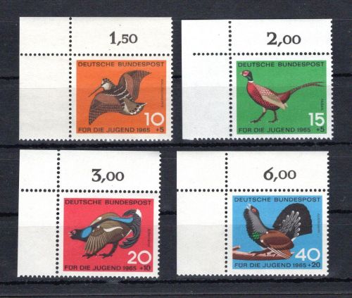 Bund Eckrand ol MiNr. 464-467 postfrisch ungefaltet