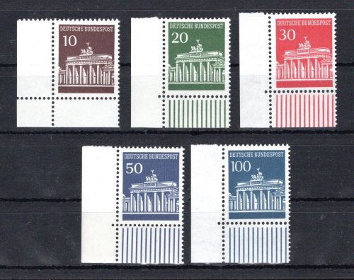 Bund Eckrand ul MiNr. 506-510 postfrisch ungefaltet