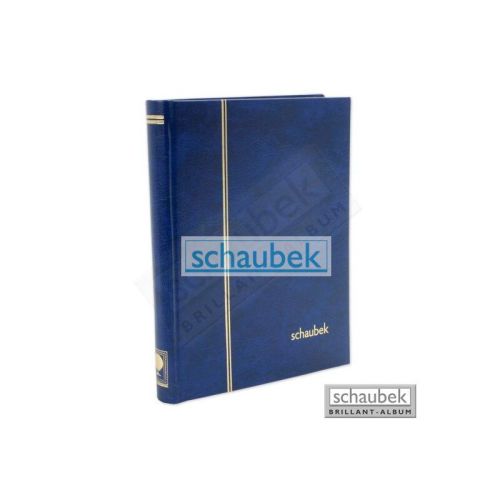 Schaubek Einsteckbuch Blau ,175 mm x 225 mm, 32 Seiten weiß E5020/3 Neu