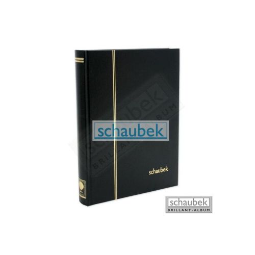Schaubek Einsteckbuch Schwarz ,175 mm x 225 mm, 32 Seiten weiß E5020/5 Neu
