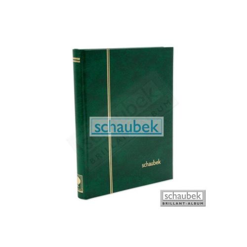 Schaubek Einsteckbuch Grün ,175 mm x 225 mm, 32 Seiten weiß E5020/4 Neu