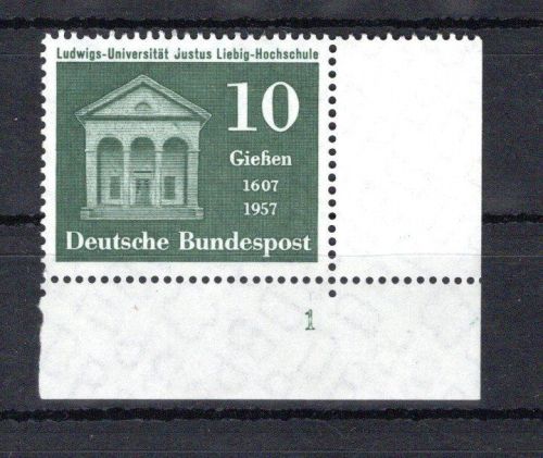 Bund Eckrand ur MiNr. 258 postfrisch Formnummern 1, ungefaltet