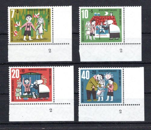 Bund Eckrand ur MiNr. 396-372 postfrisch Formnummer 2, ungefaltet