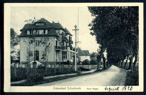 AK Ostseebad Scharbeutz um 1920 Haus Rogge