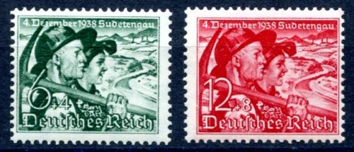 Drittes Reich MiNr. 684-85 postfrisch