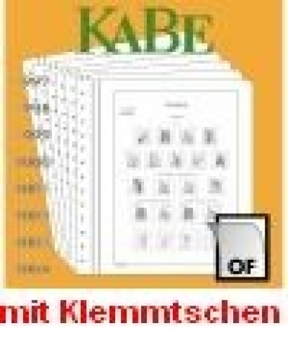 KABE Jersey 2004+2005 Vordrucke neuwertig