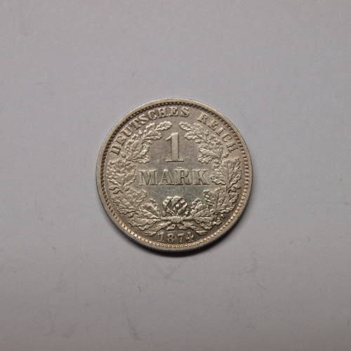 Deutsches Reich 1874 E 1 Mark kleiner Adler