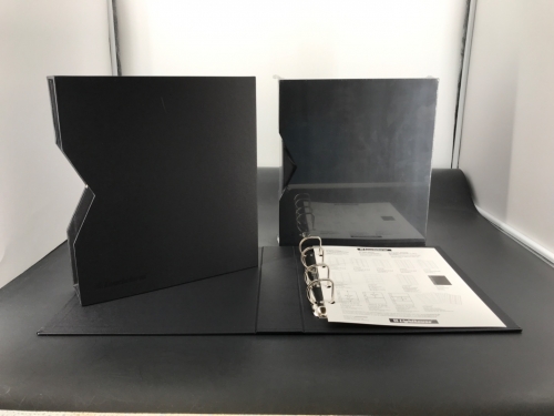 Leuchtturm Optima Pur Ringbinder/ Kassette Schwarz 2 Stück (UVP 65,98€) Neu