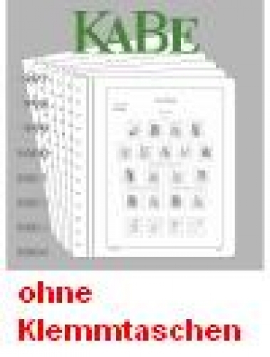 KABE Bund 1992 Vordrucke o.T. neuwertig