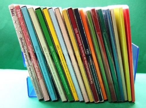 Bund Jahrbücher 1976-1994 postfrisch (