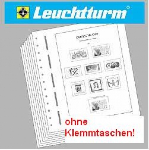 Leuchtturm Dänemark 2010 Vordrucke o.T. neuwertig