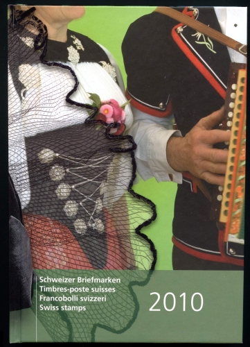 Schweiz offizielles Jahrbuch der PTT 2010 postfrisch