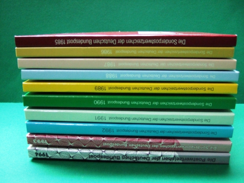 Bund Jahrbücher 1980-1994 komplett postfrisch