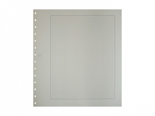 Safe Karton-Blankoblätter Weiß mit Rand und Netzdruck Nr. 791 (10er Pack) Neu