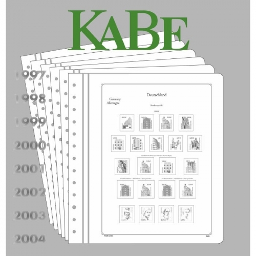 Kabe bi-collect Bund 2003 Vordrucke o.T. neuwertig