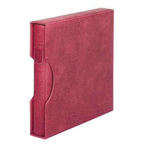 Lindner Ringbinder-Set Weinrot REGULAR 1124-W Neu
