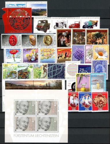 Liechtenstein Jahrgang 2015 kpl. MiNr. 1742-89 postfrisch