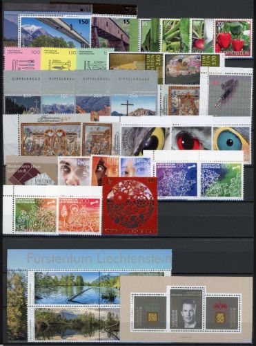 Liechtenstein Jahrgang 2018 MiNr. 1886-31 postfrisch ohne Block 31 B