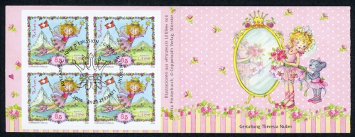 Schweiz Markenheftchen MiNr. 0-157 Ersttagssonderstempel Lillifee 2009