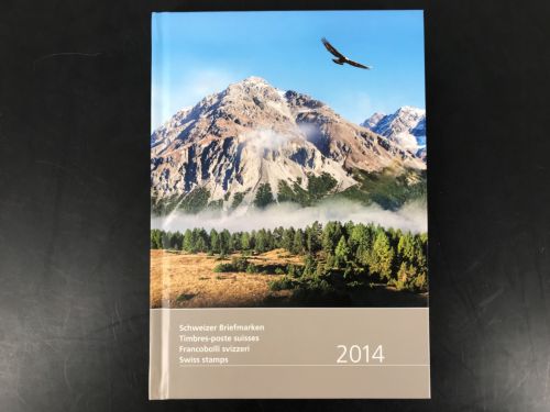 Schweiz offizielles Jahrbuch der PTT 2014 postfrisch