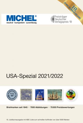 Michel Katalog USA-Spezial 2021/2022 6069 Neu