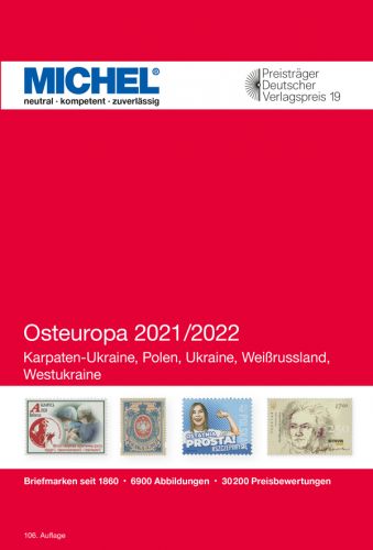 Michel Katalog Osteuropa 2021/2022 (E 15) Neu