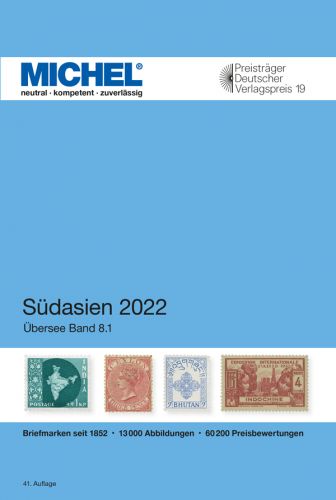Michel Katalog Südasien 2022 Band 1 (ÜK 8/1) 6035 Neu