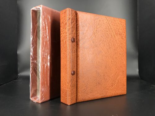 Kobra Ersttagsblat-Album G 15 + G 15K in Braun mit 50 Hüllen Neuware ohne OVP