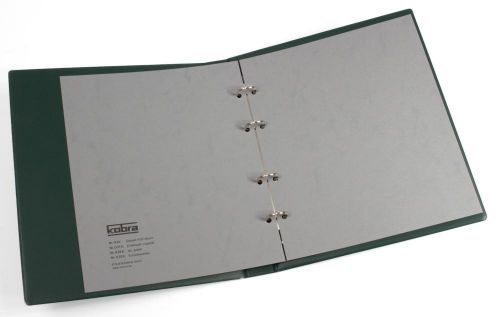 Kobra Ringbinder Grün G22B, ohne Blätter Neu