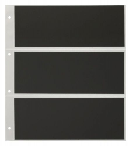 Kobra Ersatzblätter G13E, dreigeteilt, für Ringalbum (10er Pack) Neu