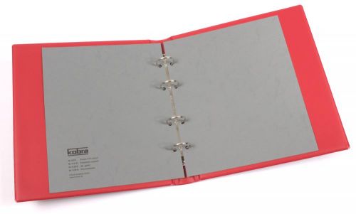 Kobra Ringbinder Rot ohne Blätter G24B Neu