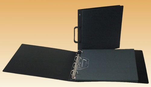 Kobra Ringbinder Schwarz für Postkarten AK2B, ohne Blätter Neu