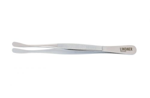Lindner Pinzette 2066 mit abgebogenen Schaufeln (115 mm) Neu