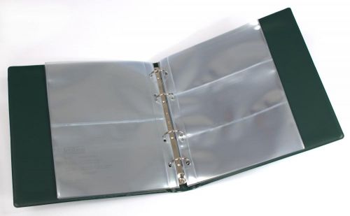 Kobra Banknotenalbum Grün mit 20 Folienhüllen G173 Neu