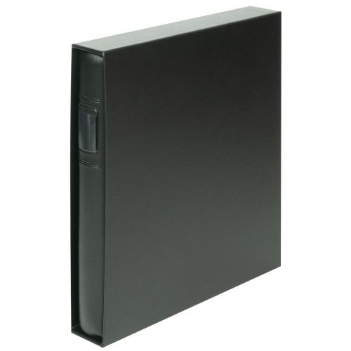 Lindner Ringbinder-Set Schwarz Standard 1122-S Neu