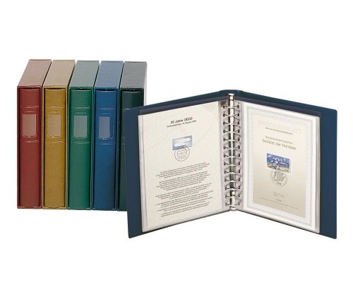 Lindner ETB-Album Blau Classic mit Kassette 1130-B Neu