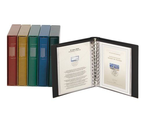 Lindner ETB-Album Schwarz Classic mit Kassette 1130-S Neu