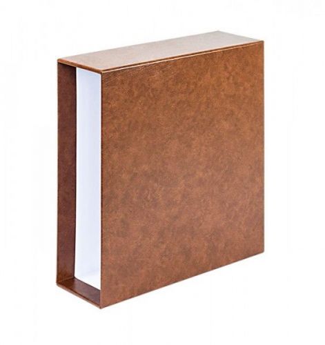 Lindner Kassette / Schuber Hellbraun für Multi Collect Ringbinder 1301-H Neu