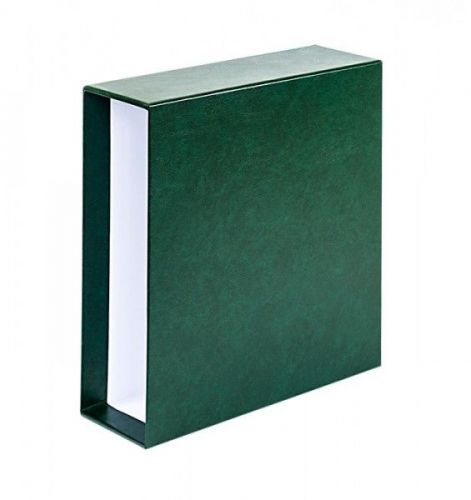 Lindner Kassette / Schuber Grün für Multi Collect Ringbinder 1301-G Neu