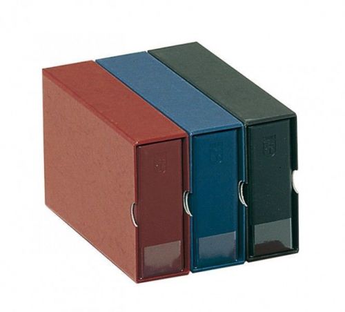 Lindner Kassette / Schuber Schwarz "klein" im Langformat 817K-S Neu